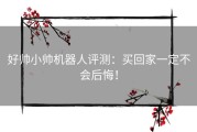 好帅小帅机器人评测：买回家一定不会后悔！