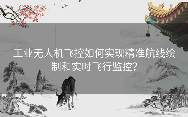 工业无人机飞控如何实现精准航线绘制和实时飞行监控？
